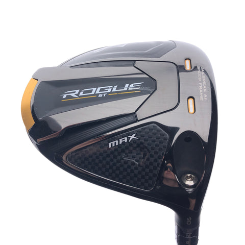 Used Callaway Rogue ST MAX Driver / 9.0 Degrees / Stiff Flex
