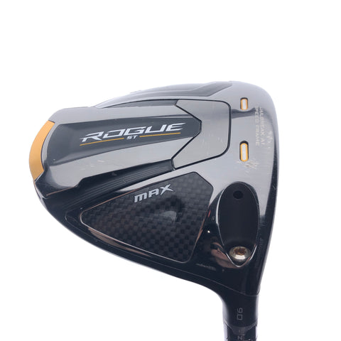 Used Callaway Rogue ST MAX Driver / 9.0 Degrees / Stiff Flex