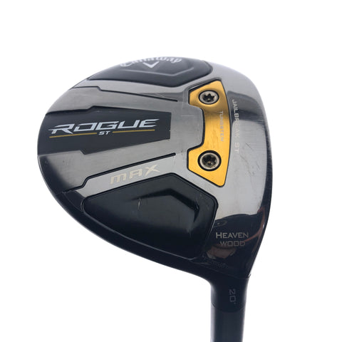 Used Callaway Rogue ST MAX Heaven Fairway Wood / 20 Degrees / Stiff Flex