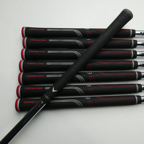 Used Callaway Rogue ST MAX Iron Set / 4 - SW / Stiff Flex