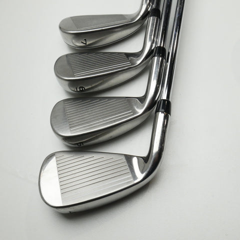 Used Callaway Rogue ST MAX Iron Set / 4 - SW / Stiff Flex