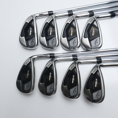 Used Callaway Rogue ST MAX Iron Set / 5 - PW + AW + GW / Regular Flex