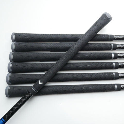 Used Callaway Rogue ST MAX Iron Set / 5 - PW + AW / Regular Flex