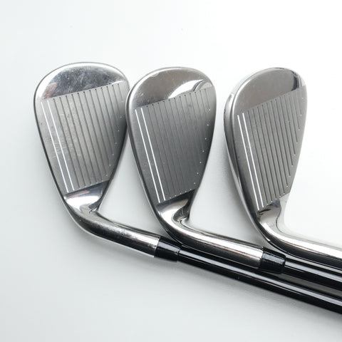Used Callaway Rogue ST MAX Iron Set / 5 - PW + AW / Regular Flex