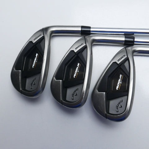 Used Callaway Rogue ST MAX Iron Set / 5 - PW / Regular Flex