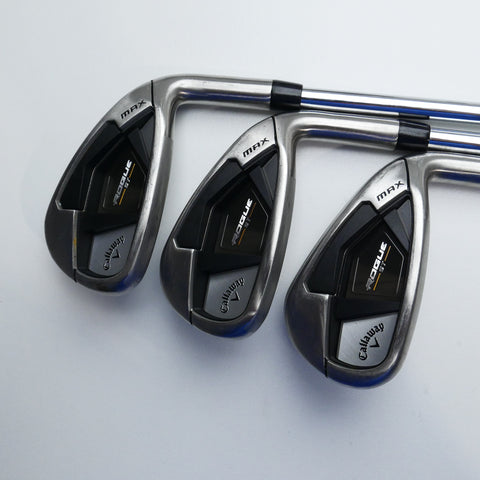 Used Callaway Rogue ST MAX Iron Set / 5 - PW / Regular Flex