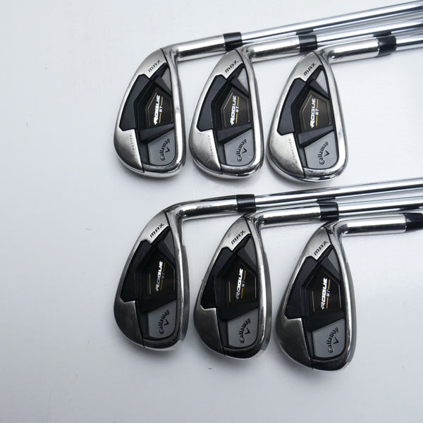 Used Callaway Rogue ST MAX Iron Set / 5 - PW / Stiff Flex