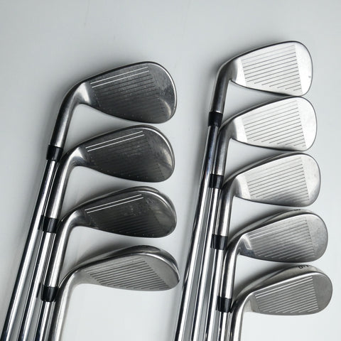 Used Callaway Rogue ST MAX Iron Set / 5 - SW + GW + AW / Stiff Flex