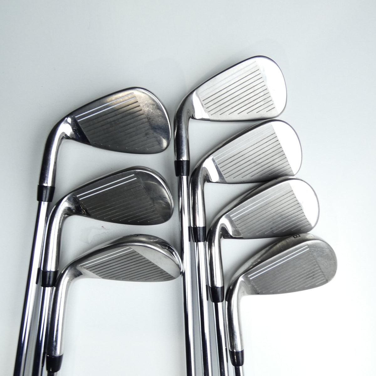 Used Callaway Rogue ST MAX Iron Set / 5 - SW / Stiff Flex