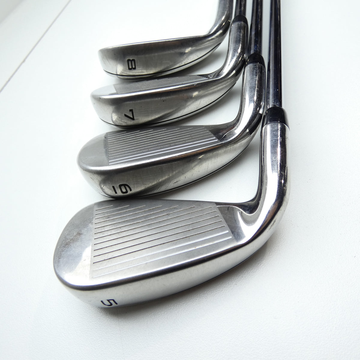 Used Callaway Rogue ST MAX Iron Set / 5 - SW / Stiff Flex