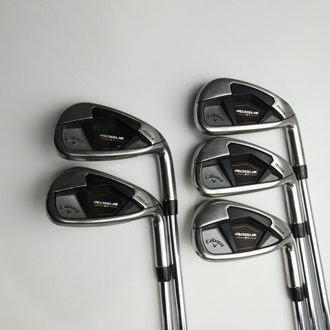 Used Callaway Rogue ST MAX Iron Set / 6 - PW / Regular Flex