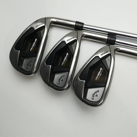 Used Callaway Rogue ST MAX Iron Set / 6 - PW / Regular Flex