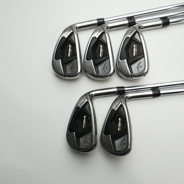 Used Callaway Rogue ST MAX Iron Set / 6 - PW / Regular Flex