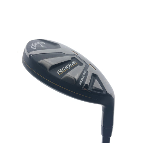 Used Callaway Rogue ST MAX OS 3 Hybrid / 19 Degrees / Stiff Flex