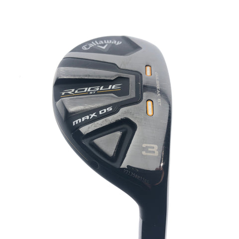 Used Callaway Rogue ST MAX OS 3 Hybrid / 19 Degrees / Stiff Flex