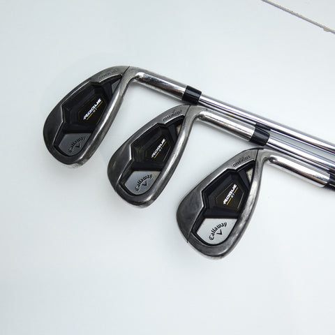 Used Callaway Rogue ST MAX OS Iron Set / 5 - PW + AW / Regular Flex