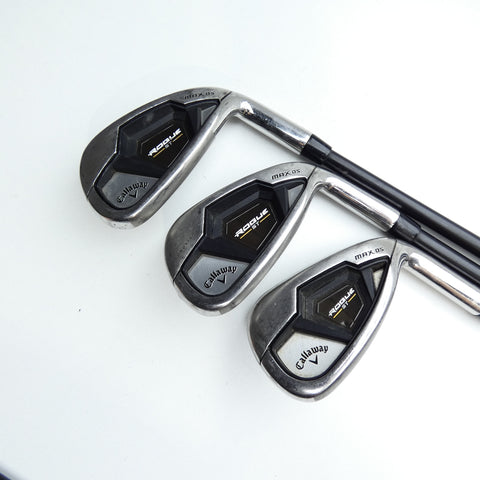 Used Callaway Rogue ST MAX OS Iron Set / 5 - PW / Regular Flex