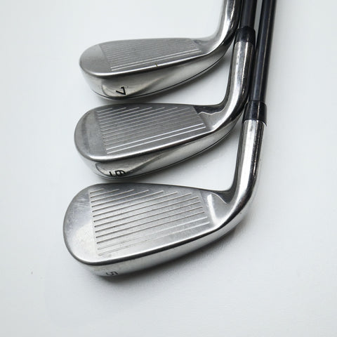 Used Callaway Rogue ST MAX OS Iron Set / 5 - PW / Regular Flex