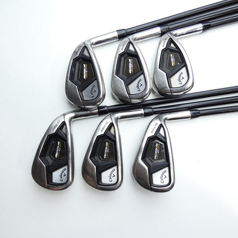 Used Callaway Rogue ST MAX OS Iron Set / 5 - PW / Regular Flex