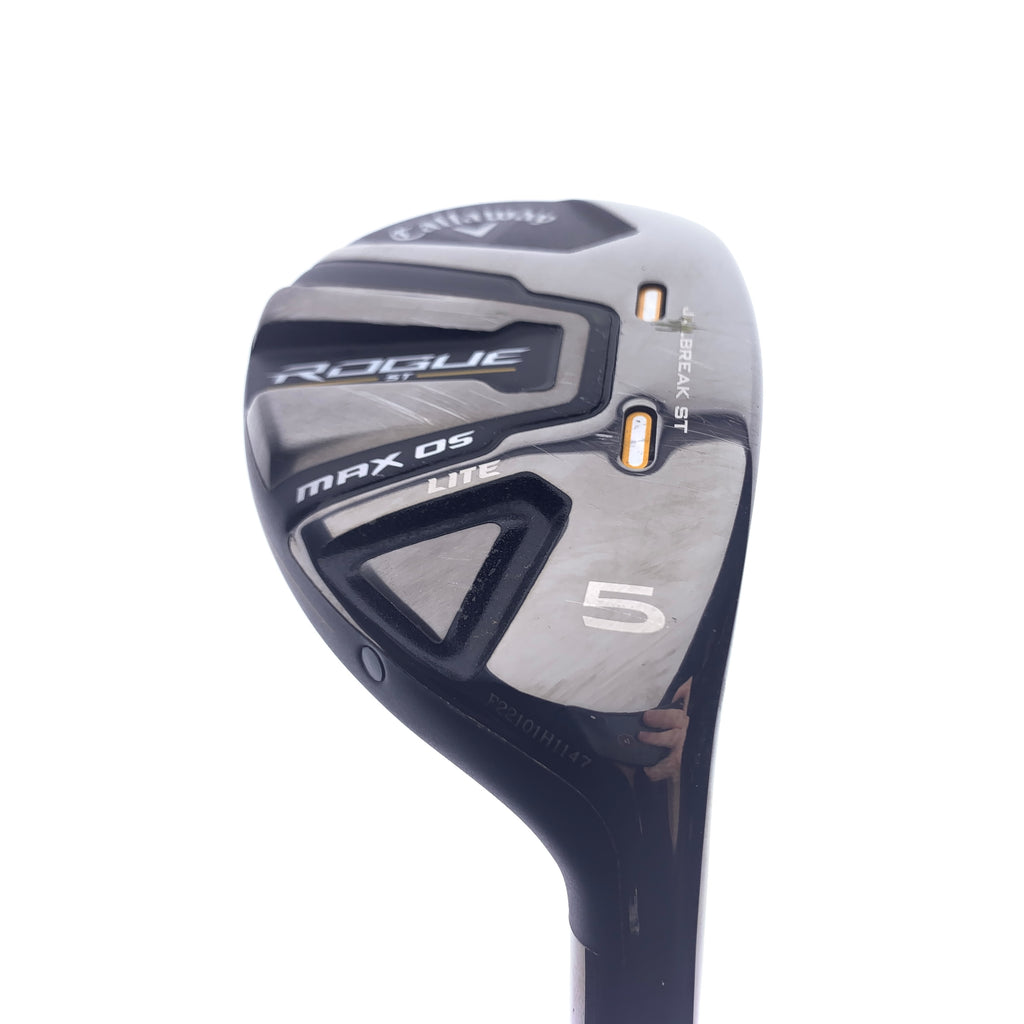 Used Callaway Rogue ST MAX OS Lite 5 Hybrid / 27 Degrees / Ladies Flex