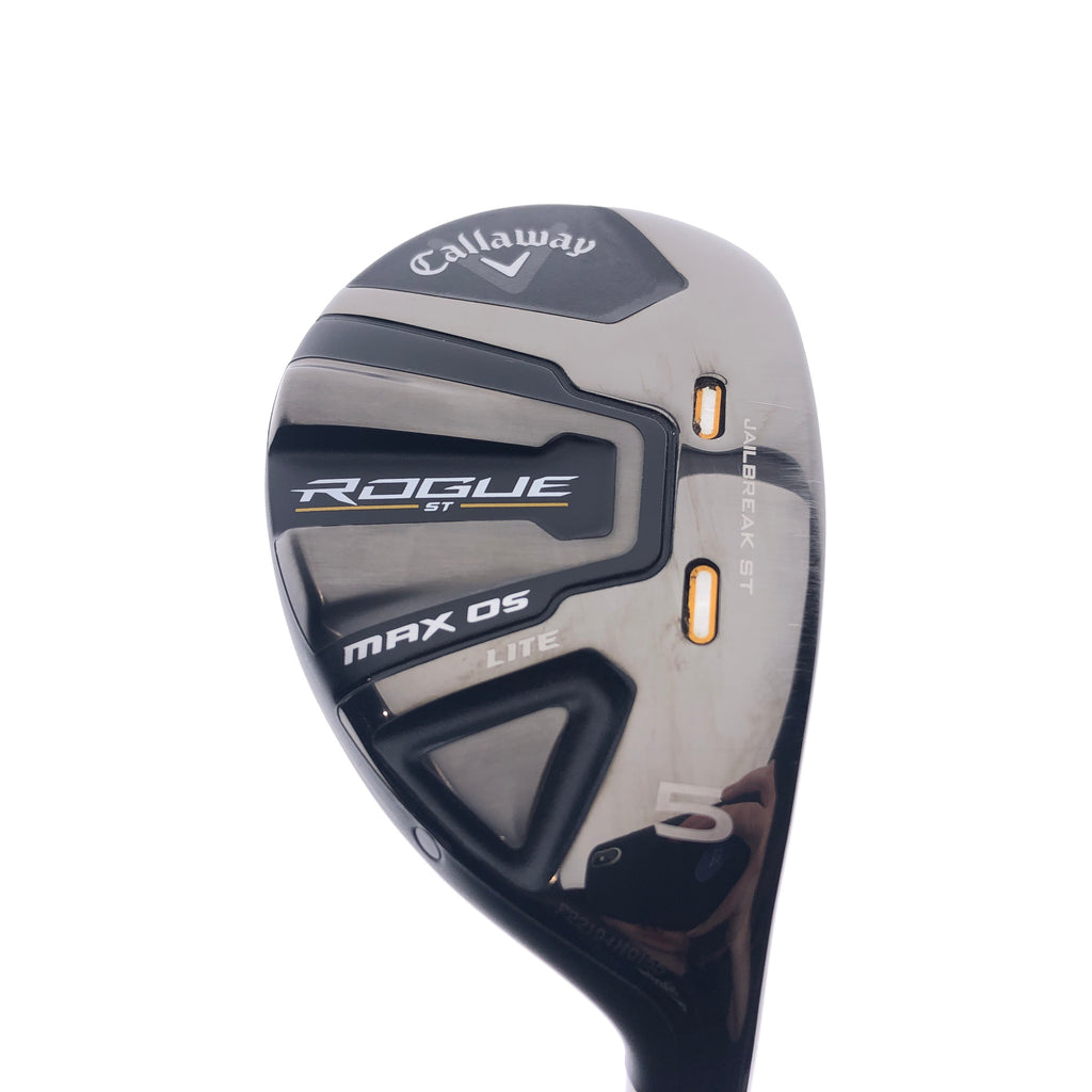 Used Callaway Rogue ST MAX OS Lite 5 Hybrid / 27 Degrees / Soft Regular Flex