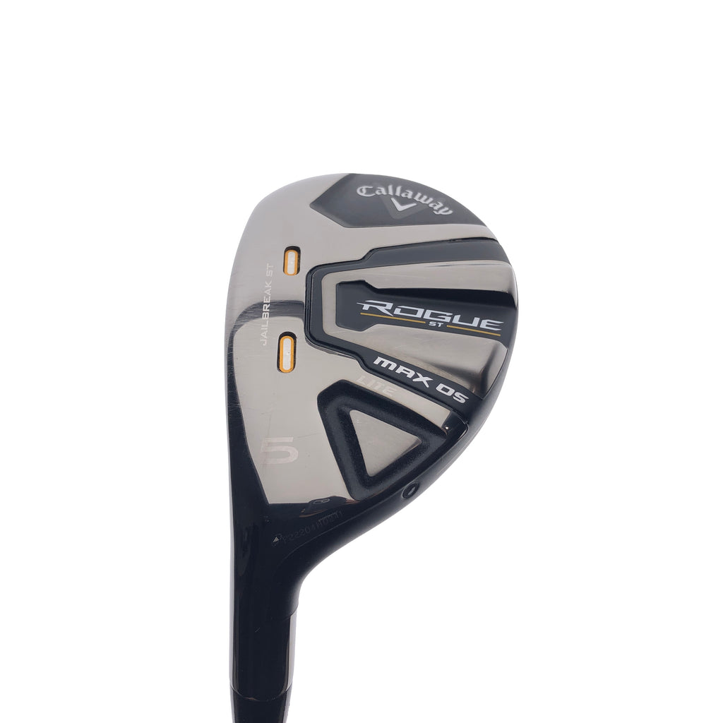 Used Callaway Rogue ST MAX OS Lite 5 Hybrid / 27.0 / Regular Flex / Left-Handed