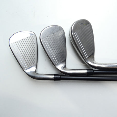 Used Callaway Rogue ST MAX OS Lite Iron Set / 6 - PW / Ladies Flex