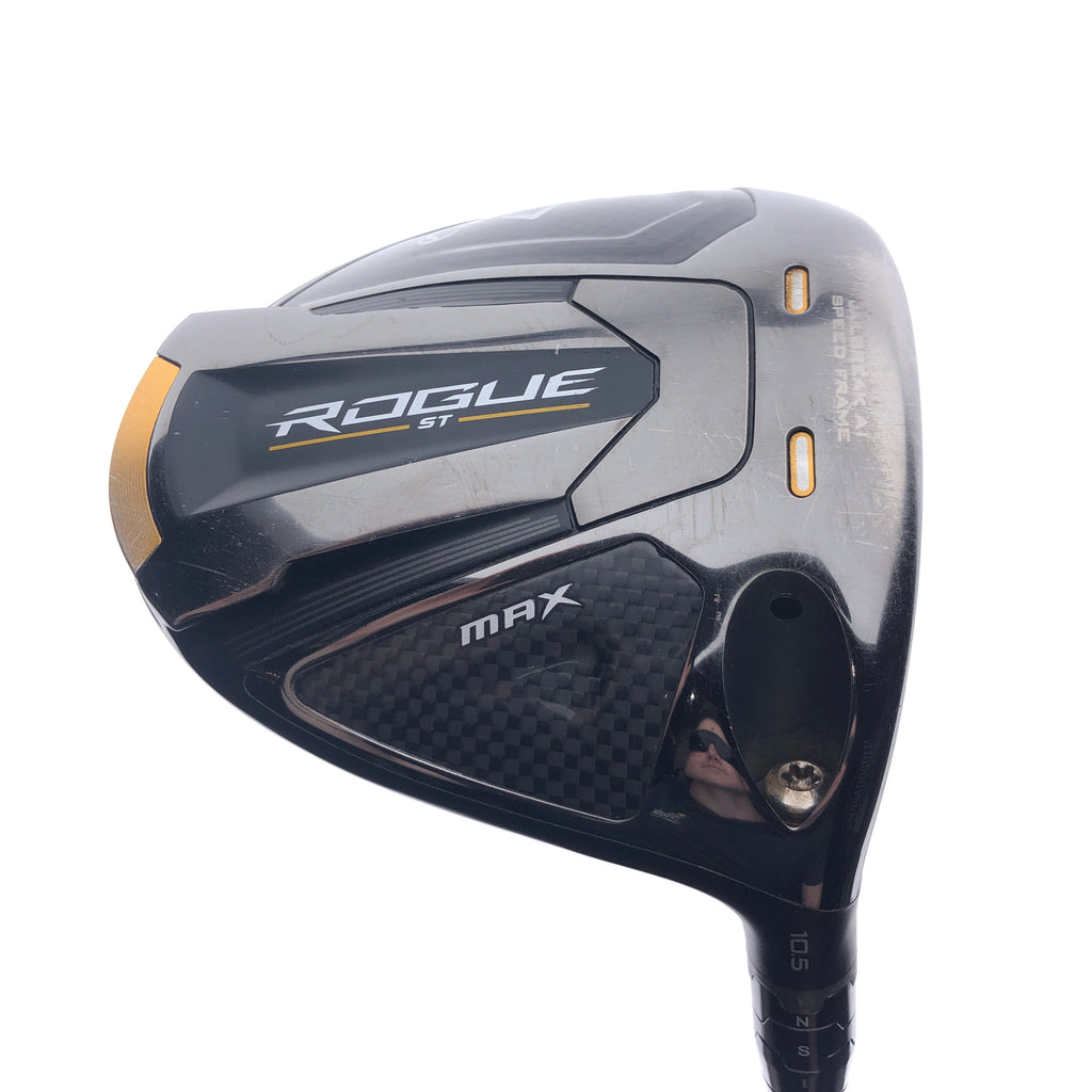 Used Callaway Rogue ST Max Driver / 10.5 Degrees / Stiff Flex