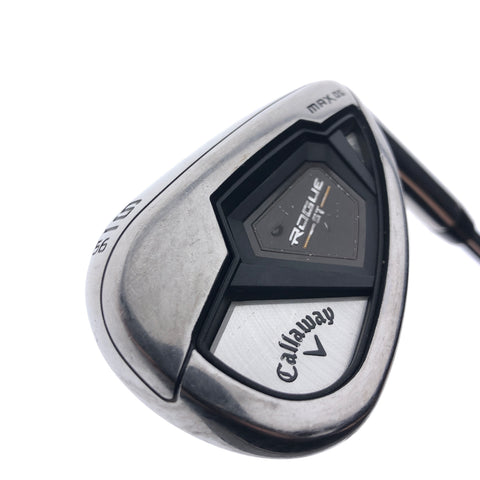 Used Callaway Rogue ST Max OS Sand Wedge / 56.0 Degrees / Regular Flex