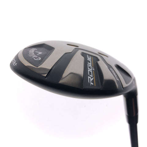 Used Callaway Rogue ST Pro 3 Hybrid / 18 Degrees / Stiff Flex