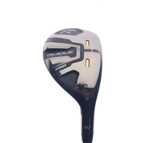 Used Callaway Rogue ST Pro 3 Hybrid / 20 Degrees / X-Stiff Flex