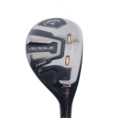 Used Callaway Rogue ST Pro 3 Hybrid / 20.0 Degrees / X-Stiff Flex