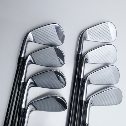 Used Callaway Rogue ST Pro Iron Set / 4 - PW + AW / Regular Flex