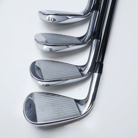 Used Callaway Rogue ST Pro Iron Set / 4 - PW + AW / Regular Flex