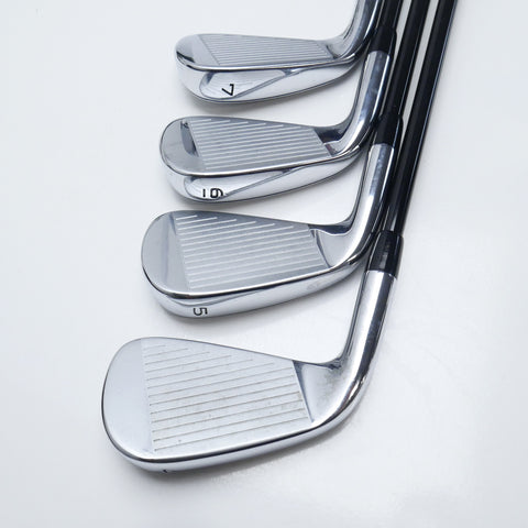 Used Callaway Rogue ST Pro Iron Set / 4 - PW + AW / Regular Flex