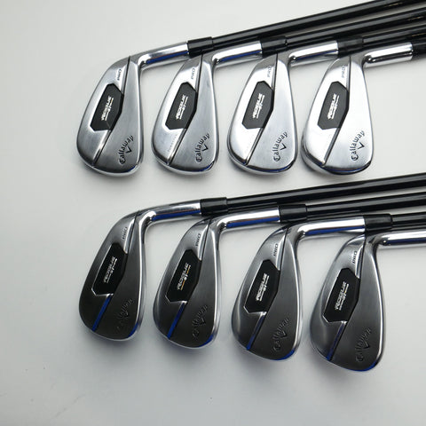 Used Callaway Rogue ST Pro Iron Set / 4 - PW + AW / Regular Flex