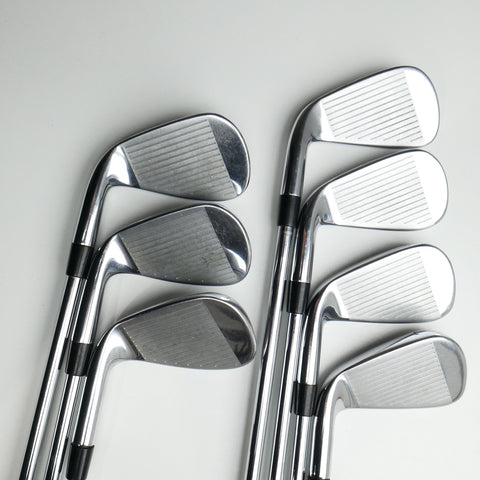 Used Callaway Rogue ST Pro Iron Set / 4 - PW / Stiff Flex