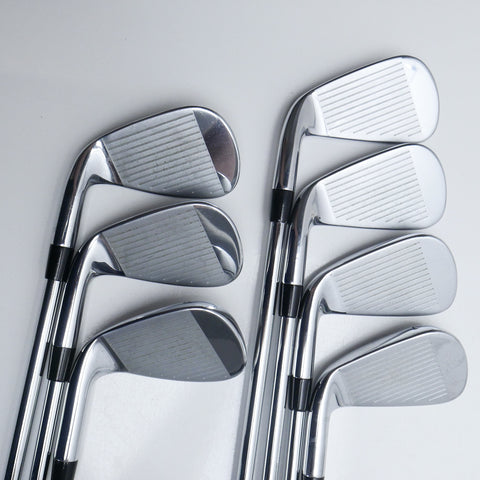 Used Callaway Rogue ST Pro Iron Set / 4 - PW / Stiff Flex