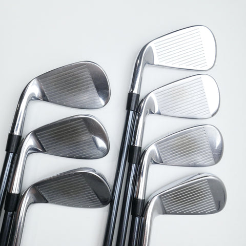 Used Callaway Rogue ST Pro Iron Set / 4 - PW / Stiff Flex