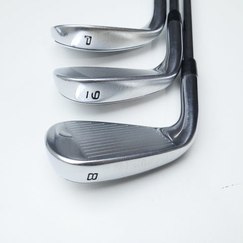 Used Callaway Rogue ST Pro Iron Set / 4 - PW / Stiff Flex