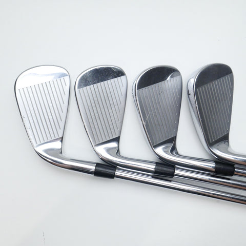 Used Callaway Rogue ST Pro Iron Set / 4 - PW / Stiff Flex