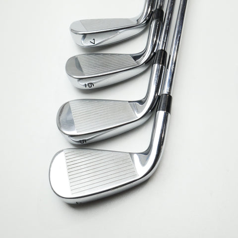Used Callaway Rogue ST Pro Iron Set / 4 - PW / Stiff Flex