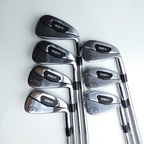 Used Callaway Rogue ST Pro Iron Set / 4 - PW / X-Stiff Flex