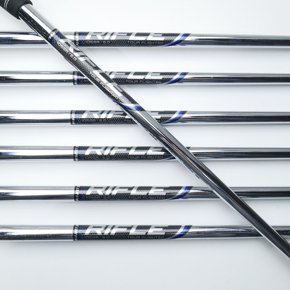 Used Callaway Rogue ST Pro Iron Set / 5 - PW + AW / Stiff Flex