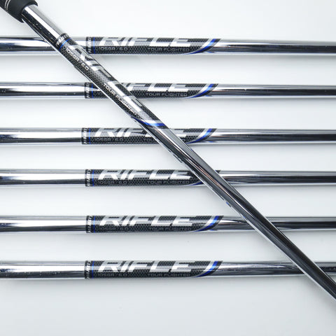 Used Callaway Rogue ST Pro Iron Set / 5 - PW + AW / Stiff Flex