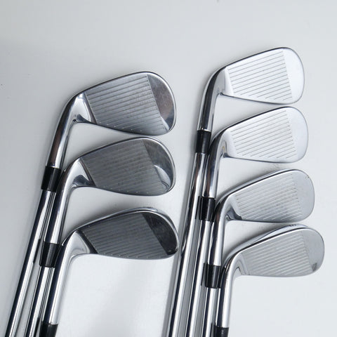 Used Callaway Rogue ST Pro Iron Set / 5 - PW + AW / Stiff Flex