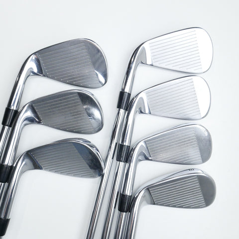 Used Callaway Rogue ST Pro Iron Set / 5 - PW + AW / Stiff Flex