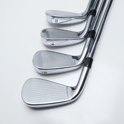 Used Callaway Rogue ST Pro Iron Set / 5 - PW + AW / Stiff Flex