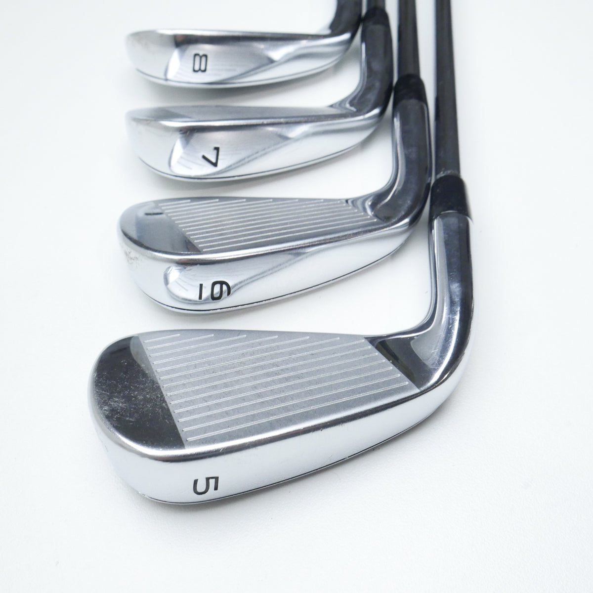 Used Callaway Rogue ST Pro Iron Set / 5 - PW + AW / Stiff Flex
