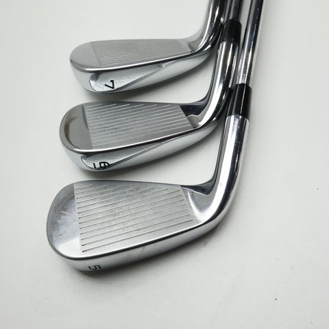 Used Callaway Rogue ST Pro Iron Set / 5 - PW / Stiff Flex